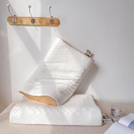 91家纺网 家纺一手货源 找家纺 （总）伟邦枕芯 2021新款轻奢按摩颗粒乳胶枕40*60cm