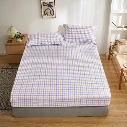 91家纺网 家纺一手货源 找家纺 （总）茉夕家纺 2021新款全棉印花床笠