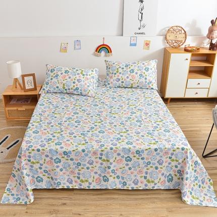 91家纺网 家纺一手货源 找家纺 （总）茉夕家纺 2021新款全棉印花床单