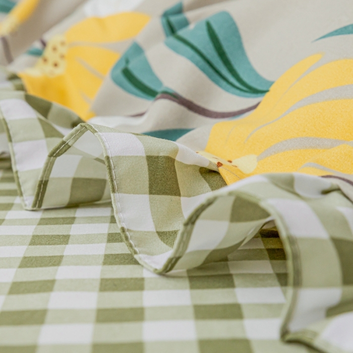 91家纺网 家纺一手货源 找家纺 靓生活 2021新款韩版磨毛四件套 芬芳迷人-绅士灰