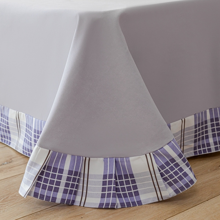 91家纺网 家纺一手货源 找家纺 靓生活 2021新款韩版磨毛四件套 蔚蓝骑士-时光蓝