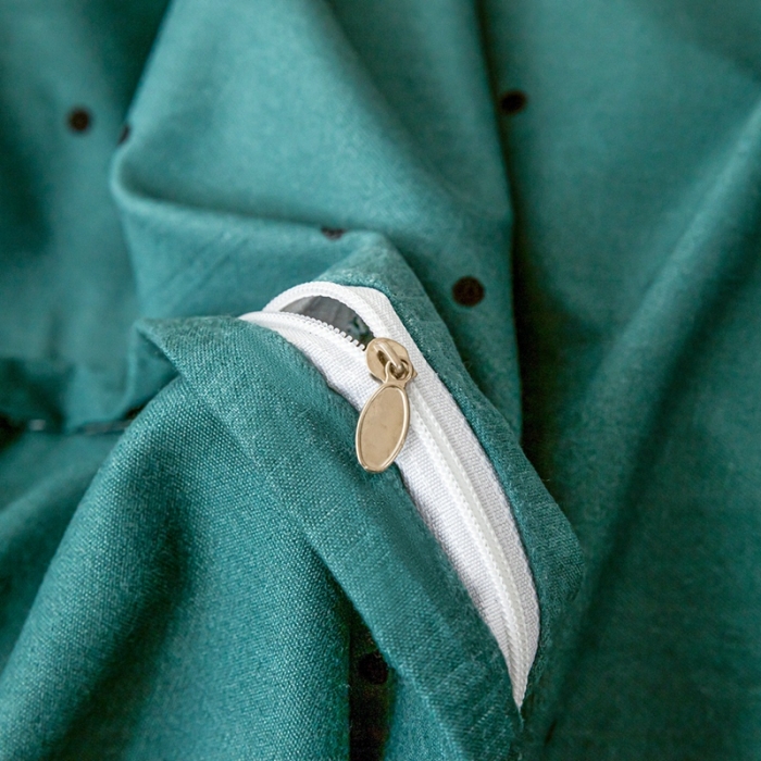 91家纺网 家纺一手货源 找家纺 靓生活 2021新款韩版磨毛四件套 心乐-柠檬黄