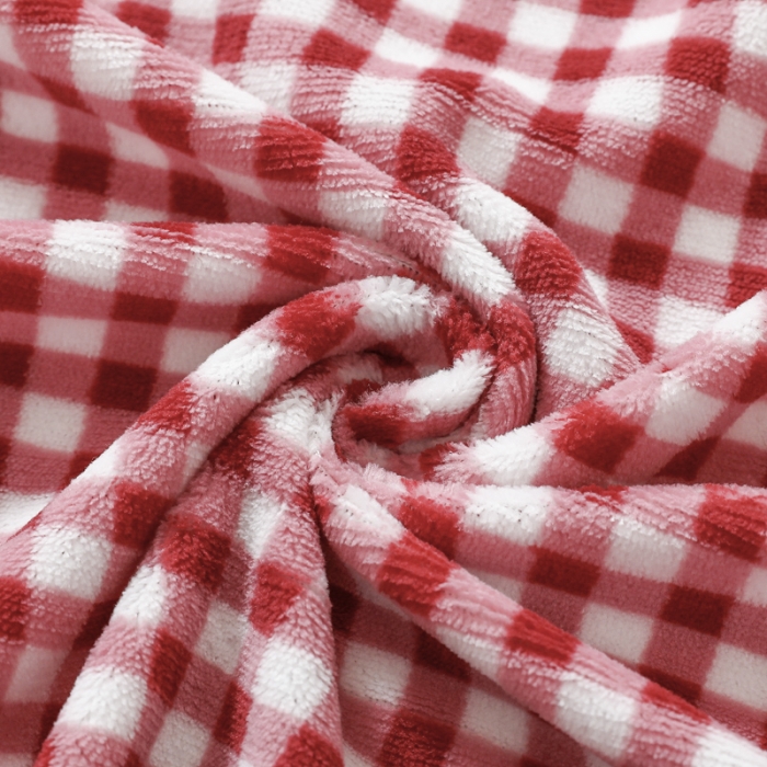 91家纺网 家纺一手货源 找家纺 吉咪兔 2022新款儿童卡通双面绒幼儿园牛奶绒单件被套 爱心草莓