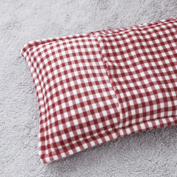 91家纺网 家纺一手货源 找家纺 吉咪兔 2022新款儿童卡通双面绒幼儿园牛奶绒单件被套 爱心草莓