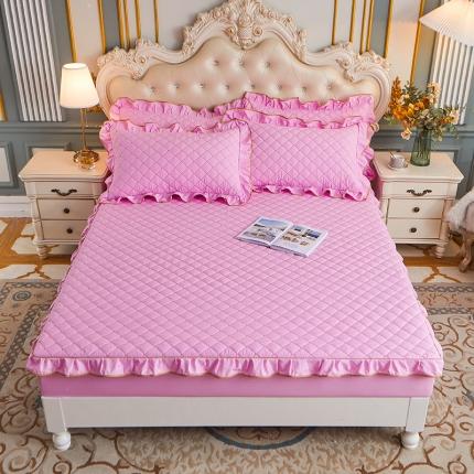 91家纺网 家纺一手货源 找家纺 （总）屹成家纺 2021新款水洗棉花边四季款单床笠