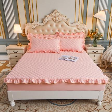 91家纺网 家纺一手货源 找家纺 （总）屹成家纺 2021新款水洗棉花边四季款单床笠