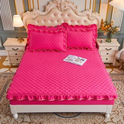 91家纺网 家纺一手货源 找家纺 （总）屹成家纺 2021新款水洗棉花边四季款单床笠