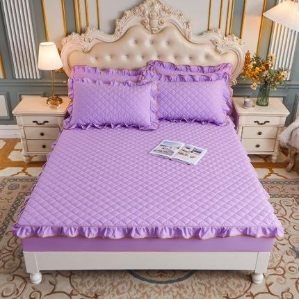 91家纺网 家纺一手货源 找家纺 （总）屹成家纺 2021新款水洗棉花边四季款单床笠