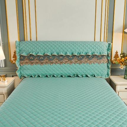 91家纺网 家纺一手货源 找家纺 （总）屹成家纺 2021新款水洗棉花边四季款床头罩