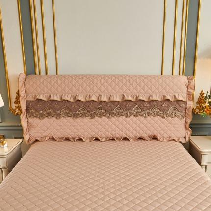 91家纺网 家纺一手货源 找家纺 （总）屹成家纺 2021新款水洗棉花边四季款床头罩