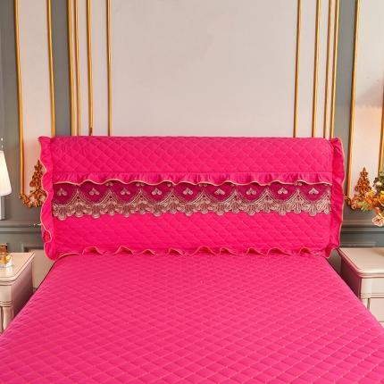 91家纺网 家纺一手货源 找家纺 （总）屹成家纺 2021新款水洗棉花边四季款床头罩