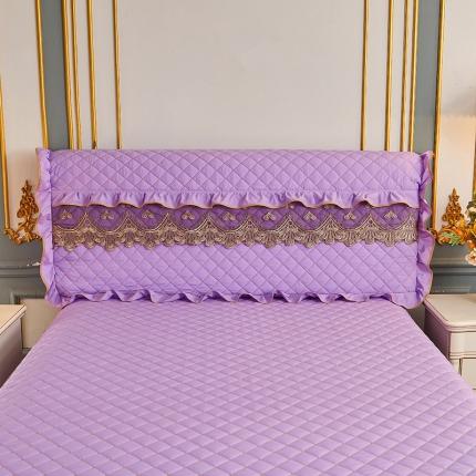 91家纺网 家纺一手货源 找家纺 （总）屹成家纺 2021新款水洗棉花边四季款床头罩