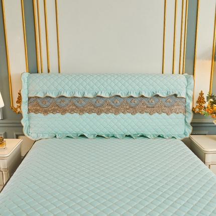 91家纺网 家纺一手货源 找家纺 （总）屹成家纺 2021新款水洗棉花边四季款床头罩