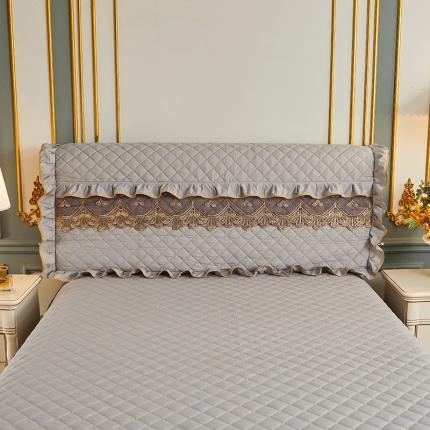 91家纺网 家纺一手货源 找家纺 （总）屹成家纺 2021新款水洗棉花边四季款床头罩