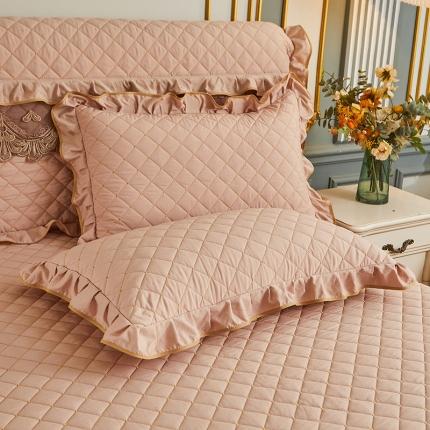 91家纺网 家纺一手货源 找家纺 （总）屹成家纺 2021新款水洗棉花边四季款枕套