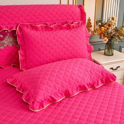 91家纺网 家纺一手货源 找家纺 （总）屹成家纺 2021新款水洗棉花边四季款枕套