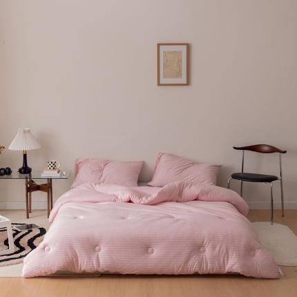 91家纺网 家纺一手货源 找家纺 （总）寐眠 2021新款针织棉春秋被冬被新拍图