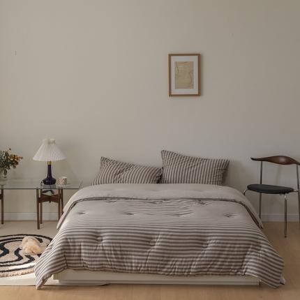 91家纺网 家纺一手货源 找家纺 （总）寐眠 2021新款针织棉春秋被冬被新拍图