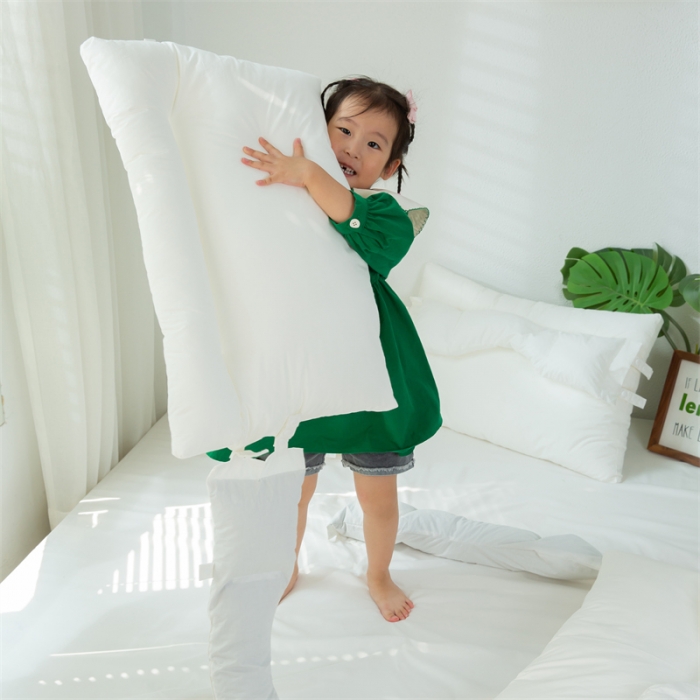 91家纺网 家纺一手货源 找家纺 多点 2021新款竹节枕 子枕 (荞麦 )