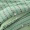 91家纺网 家纺一手货源 找家纺 棉老师 2021新款心语双层纱多用抱枕被 绿色