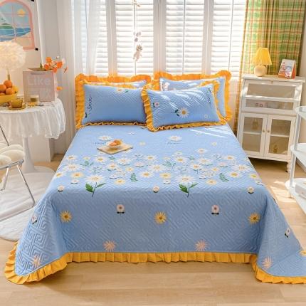 91家纺网 家纺一手货源 找家纺 （总）衿成 2025新款全棉印花精密绗缝床盖C系列