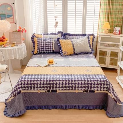 91家纺网 家纺一手货源 找家纺 （总）衿成 2025新款全棉印花精密绗缝床盖C系列