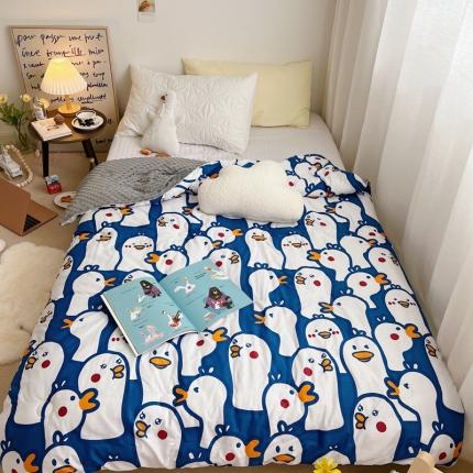 星期八 2021新韩国超ins进口安抚豆豆冬被子春秋被小鸭子