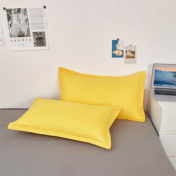 91家纺网 家纺一手货源 找家纺 贝拉梦家纺 2021新款云朵棉亲肤纯色+双拼四件套 蜂蜜灰