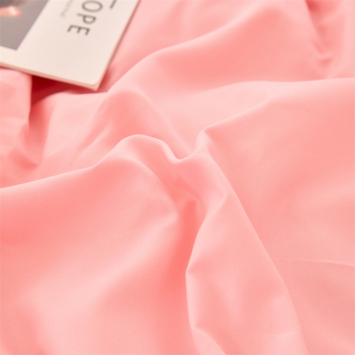 91家纺网 家纺一手货源 找家纺 贝拉梦家纺 2021新款云朵棉亲肤纯色+双拼四件套 蜜粉烟