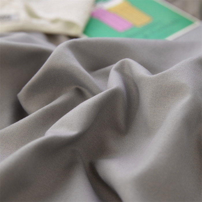 91家纺网 家纺一手货源 找家纺 贝拉梦家纺 2021新款云朵棉亲肤纯色+双拼四件套 石墨灰