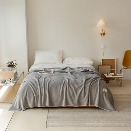 91家纺网 家纺一手货源 找家纺 （总）富瑞阁 2024新款太阳格加厚提花牛奶绒多功能盖毯床单