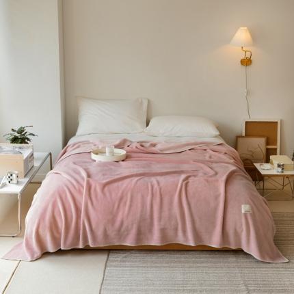 91家纺网 家纺一手货源 找家纺 （总）富瑞阁 2024新款太阳格加厚提花牛奶绒多功能盖毯床单