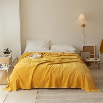 91家纺网 家纺一手货源 找家纺 （总）富瑞阁 2024新款太阳格加厚提花牛奶绒多功能盖毯床单