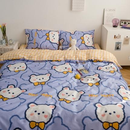 91家纺网 家纺一手货源 找家纺 （总）雅居纺家纺 2022新款13070全棉四件套