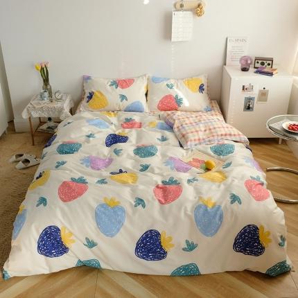 91家纺网 家纺一手货源 找家纺 （总）雅居纺家纺 2022新款13070全棉四件套