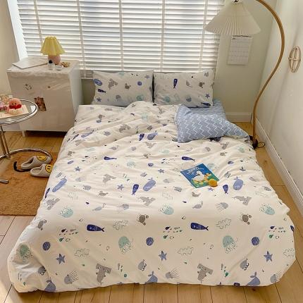 91家纺网 家纺一手货源 找家纺 （总）雅居纺家纺 2022新款13070全棉四件套