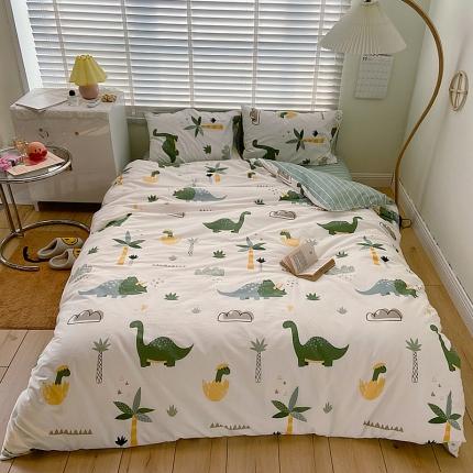 91家纺网 家纺一手货源 找家纺 （总）雅居纺家纺 2022新款13070全棉四件套