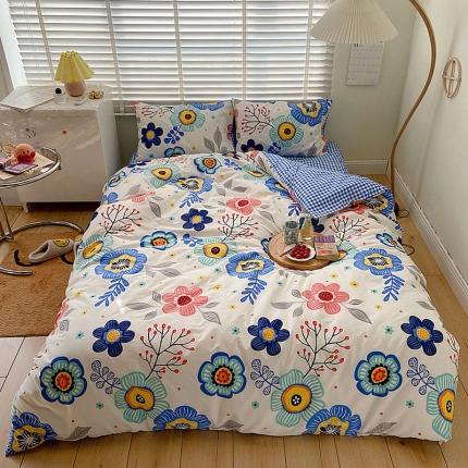 91家纺网 家纺一手货源 找家纺 （总）雅居纺家纺 2022新款13070全棉四件套