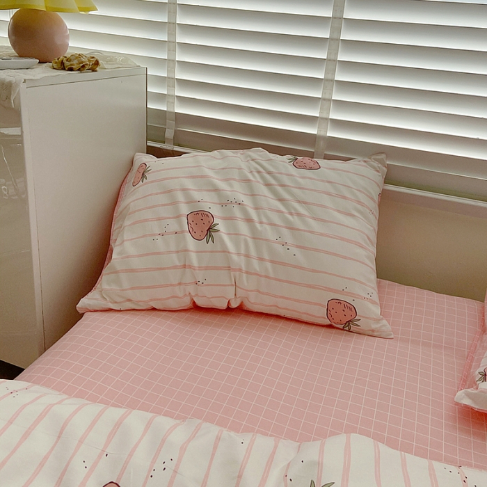 91家纺网 家纺一手货源 找家纺 雅居纺家纺 2022新款13070全棉四件套 暖夏