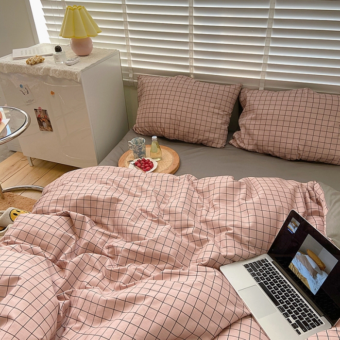 91家纺网 家纺一手货源 找家纺 雅居纺家纺 2022新款13070全棉四件套 晴天