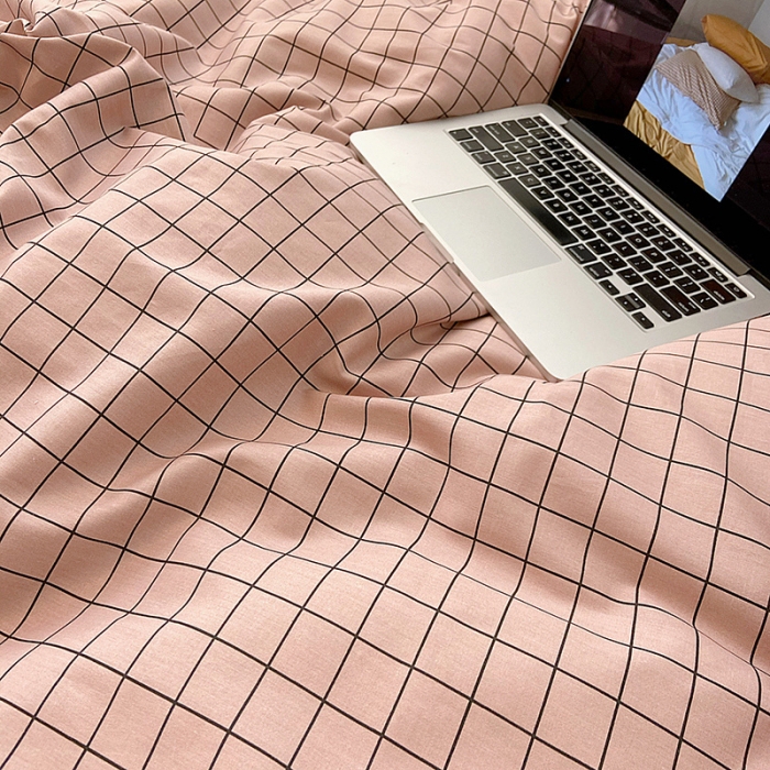 91家纺网 家纺一手货源 找家纺 雅居纺家纺 2022新款13070全棉四件套 晴天