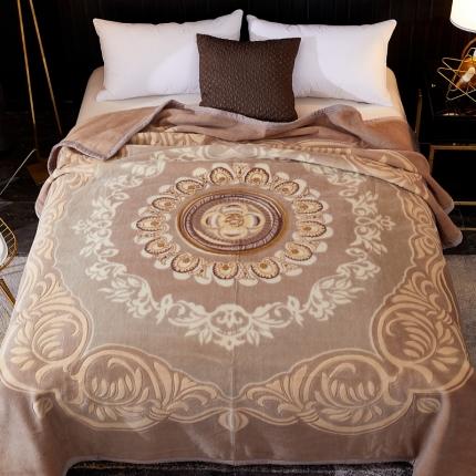 凯轩毛毛毯毯子单层全羊毛毛毯毯子.纯羊毛毛毯毯子婚庆保暖毛毯毯子大红结婚毛毛毯毯子流金岁月