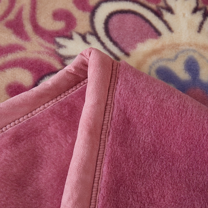 91家纺网 家纺一手货源 找家纺 凯轩毛毛毯毯子 单层全羊毛毛毯毯子.纯羊毛毛毯毯子婚庆保暖毛毯毯子大红结婚毛毛毯毯子梦幻城