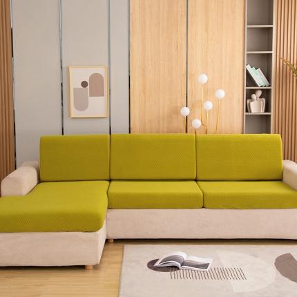 纤品绘 2021新款沙发垫套马卡龙双面双色全包款 马卡龙-绿+抹茶绿