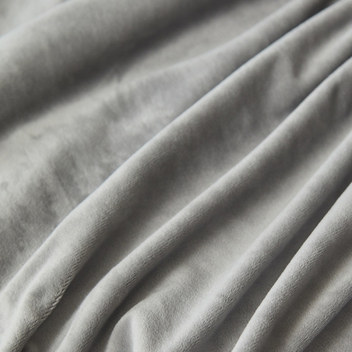 91家纺网 家纺一手货源 找家纺 瑞驰家纺 2022新款A类婴儿绒保暖单床笠 摩登灰