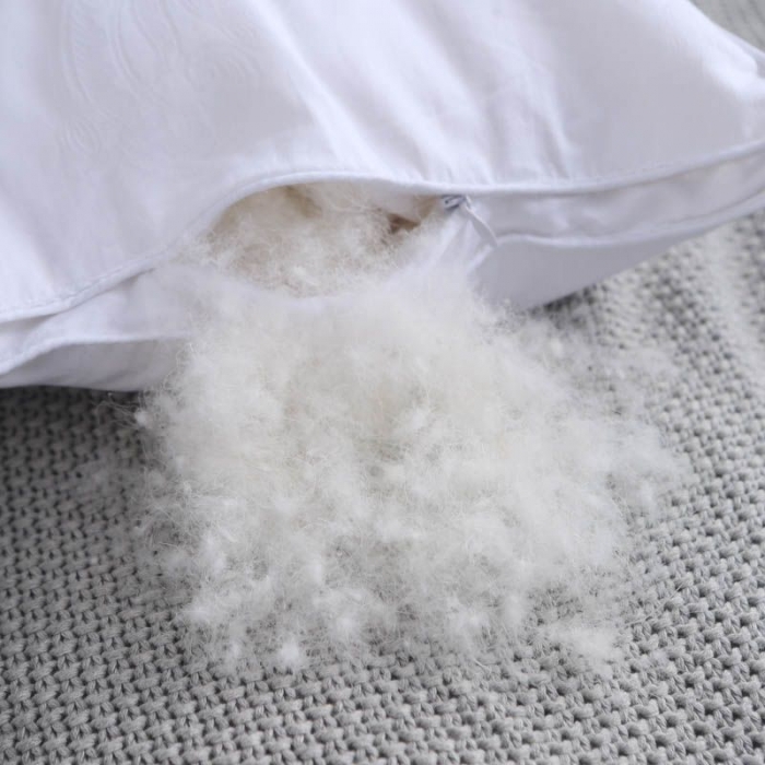 91家纺网 家纺一手货源 找家纺 （总）锦瑞羽绒 2024新款丽莎鹅绒被80支全棉贡缎提花