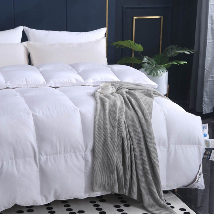 91家纺网 家纺一手货源 找家纺 （总）锦瑞羽绒 2024新款国标95白鹅绒被-丽莎羽绒被