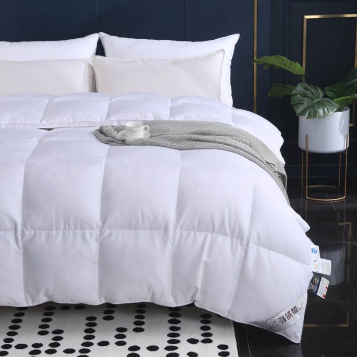 91家纺网 家纺一手货源 找家纺 （总）锦瑞羽绒 2024新款国标95白鹅绒被-丽莎羽绒被