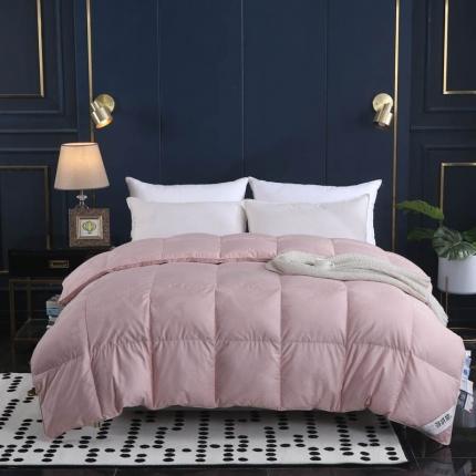 锦瑞羽绒 2024新款国标95白鹅绒被-丽莎羽绒被 豆沙