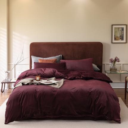 91家纺网 家纺一手货源 找家纺 （总）寐眠2021新款天鹅绒被套